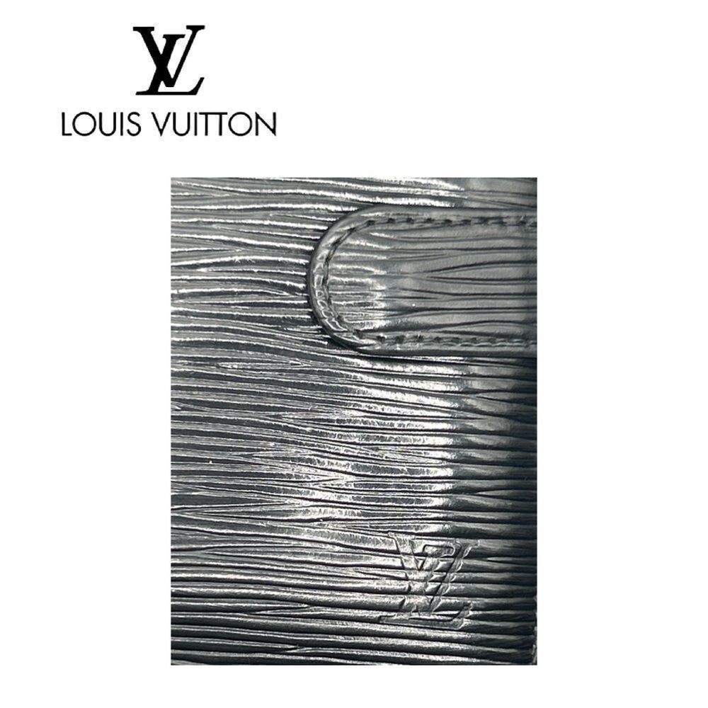 Louis Vuitton VINTAGE 1997 Epi Black Leather Bifold Compact Wallet - Picture 2 of 9